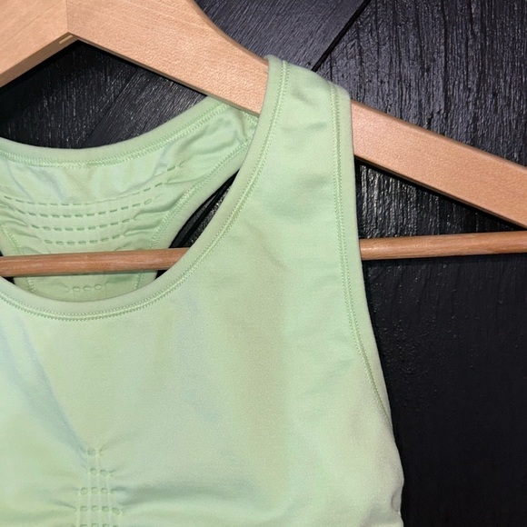 Sweaty Betty Stamina Athletic Workout Racerback Sports Bra / Utopia Green Sz M - Picture 6 of 12